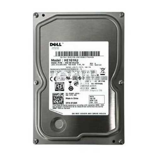 0F430R Dell 160GB 7200RPM SATA 3.0 Gbps 3.5 8MB Cache Hard Drive