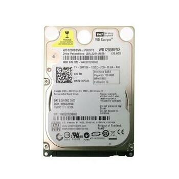 0HP336 Dell 120GB 5400RPM SATA 1.5 Gbps 2.5 8MB Cache Hard Drive