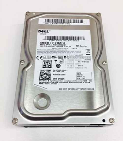 DELL F430R 160gb 7200rpm Sata-ii 8mb Buffer 3.5 Inch Large Form Factor Hard Drive