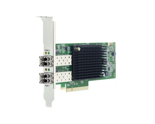 DELL VMX26 Lpe35002 32gb Dual Port Pcie Gen4 X8 Fiber Channel Host Bus Adapter With Standard Bracket Card Only