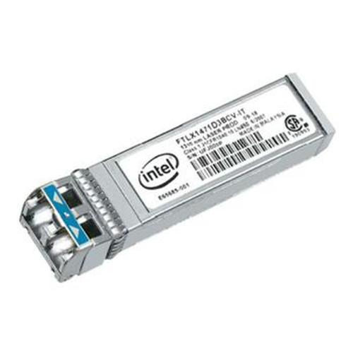 FTLX1471D3BCVI31 Intel 10Gbps 10GBase-LR Single-mode Fiber 10km 1310nm Duplex LC Connector SFP+ Transceiver Module for Finisar Compatible