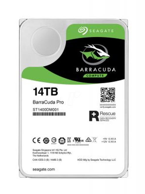 ST14000DM001 Seagate BarraCuda Pro 14TB 7200RPM 256MB C