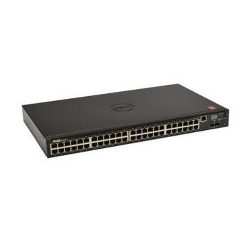 N2048 Dell 48-Ports RJ-45 1Gbps Gigabit Ethernet Layer 2 Rack-mountable Managed Switch with 2 x 10GbE SFP+ Ports