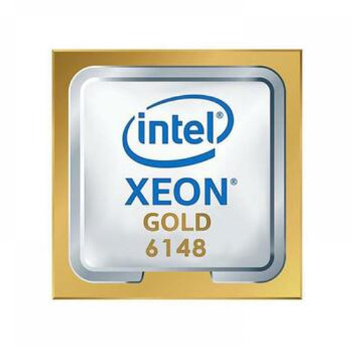 MXCY0 Dell 2.40GHz 10.40GT/s UPI 27.5MB L3 Cache Intel Xeon Gold 6148 20-Core Processor Upgrade Mfr