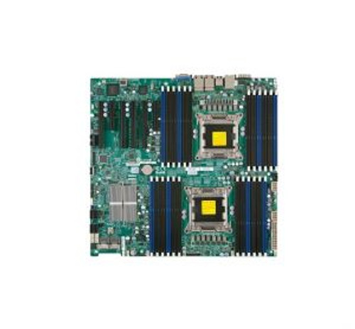 X9DRi-LN4F+ SuperMicro Intel C602 Chipset Xeon E5-2600 and E5-2600 v2 Series Processors Support Dual Socket R LGA-2011 Enhanced Extended-ATX Server Mo