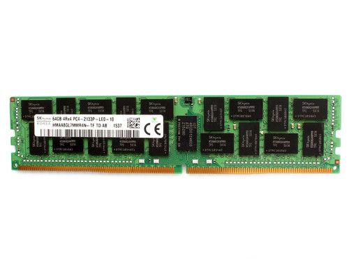 HYNIX HMAA8GL7MMR4N-TF 64gb (1x64gb) 2133mhz Pc4-17000 Cl15 Ecc Load Reduced Quad Rank 1.2v Ddr4 Sdram 288-pin Lrdimm Hynix Memory Module For Server Memory