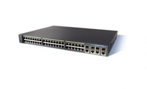 WS-C2960G-48TC-L Cisco Catalyst C2960G-48TC Managed Ethernet Switch 44 x 10/100/1000Base-T 4 x 10/100/1000Base-T