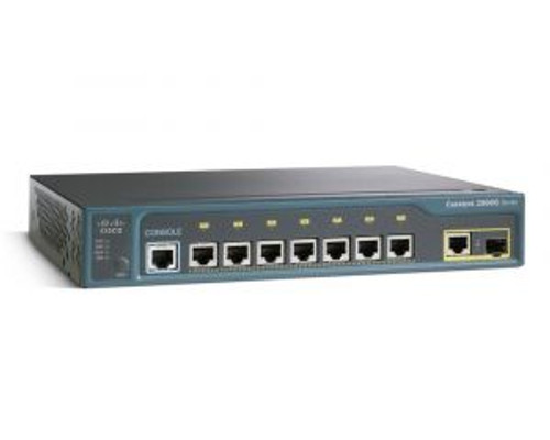 WS-C2960G-8TC-L Cisco Catalyst 2960 8-Ports Gigabit Ethernet Switch 10/100/1000 TSFP LAN Base