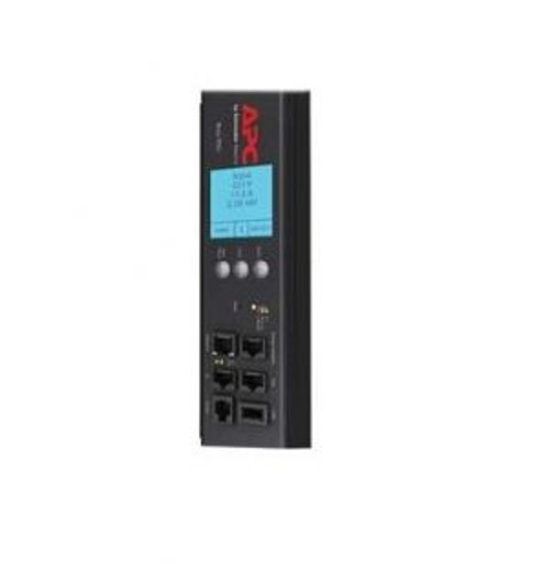 APC Metered Rack PDU ZeroU 2G - Power distribution strip (rack-mountable) - AC 200/208/230 V - input: IEC 60309 32A - output connectors: 42 (IEC 60320 C13, IEC 60320 C19) - 0U - black - for P/N: SMX1500RMNCUS, SRT1000RMXLI, SRT1000RMXLI-NC, SRT10RMXL