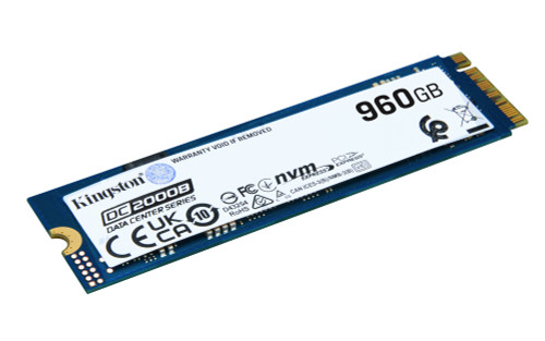 SEDC2000BM8/960G , Kingston Technology DC2000B 960 GB M.2 PCI Express 4.0 NVMe 3D TLC SSD