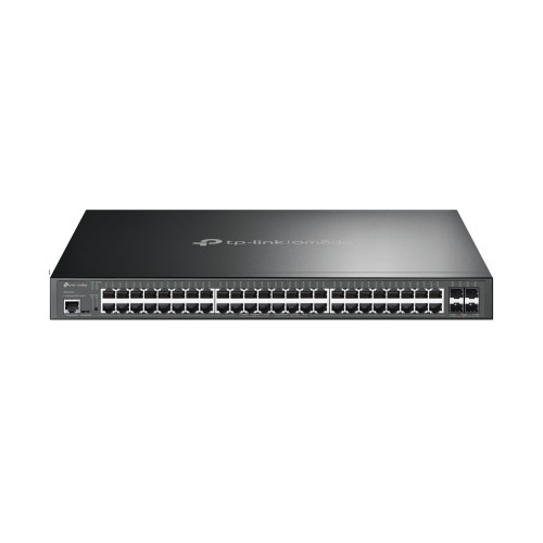 SG3452XP , TP-Link Omada SG3452XP network switch Managed L2+ Gigabit Ethernet (10/100/1000) Power over Ethernet (PoE) 1U Black