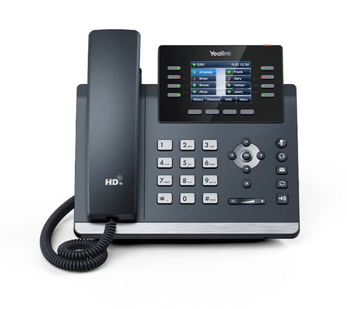 1301213 | Yealink SIP-T44W IP phone Gray 8 lines LCD Wi-Fi
