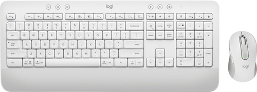 920-011018 | Logitech Signature MK650 Combo For Business keyboard Mouse included Office RF Wireless + Bluetooth QWERTY US English White 920-011018 | Logitech Signature MK650 Combo For Business keyboard Mouse included Office RF Wireless + Bluetooth QWERTY US English White