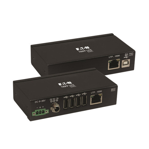 B203104INDER | Tripp Lite B203-104-IND-ER network extender Network transmitter & receiver Black B203104INDER | Tripp Lite B203-104-IND-ER network extender Network transmitter & receiver Black