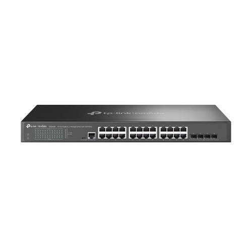 SG3428 | TP-Link Omada SG3428 network switch Managed L2/L3 Gigabit Ethernet (10/100/1000) 1U Black