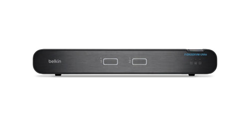 F1DN202KVM-UNN4 | Belkin F1DN202KVM-UNN4 KVM switch Rack mounting Black