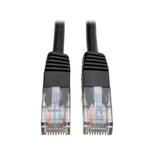 N002-007-BK , Tripp Lite N002-007-BK networking cable Black 82.7" (2.1 m) Cat5e U/UTP (UTP)
