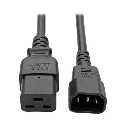 P047-002 , Tripp Lite P047-002 power cable Black 24" (0.61 m) C14 coupler C19 coupler