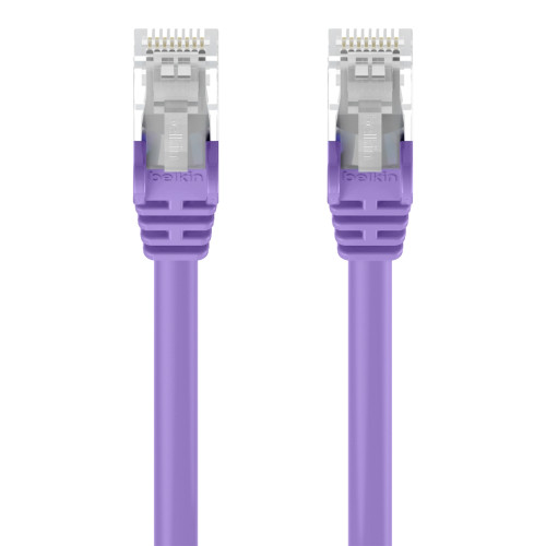 A3L980-15-PUR-S , Belkin A3L980-15-PUR-S networking cable Purple 179.9" (4.57 m) Cat6 U/UTP (UTP)