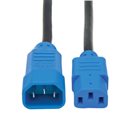 P004-004-BL , Tripp Lite P004-004-BL power cable Black 47.2" (1.2 m) C14 coupler C13 coupler