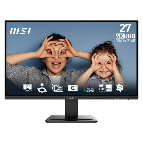 PROMP273U , MSI Pro MP273U computer monitor 27" 3840 x 2160 pixels 4K Ultra HD Black PROMP273U , MSI Pro MP273U computer monitor 27" 3840 x 2160 pixels 4K Ultra HD Black