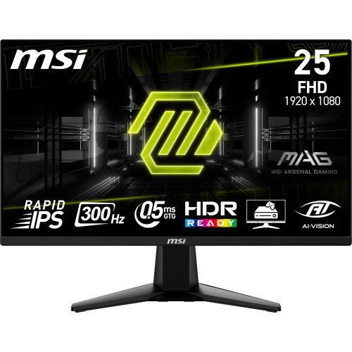 MAG255XF , MSI MAG 255XF computer monitor 24.5" 1920 x 1080 pixels Full HD Black MAG255XF , MSI MAG 255XF computer monitor 24.5" 1920 x 1080 pixels Full HD Black