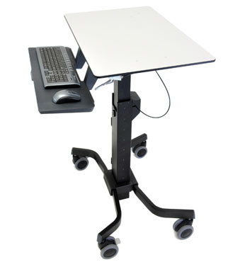 24-220-055 , Ergotron TeachWell Mobile Digital Workspace Graphite, Gray Multimedia cart - 24-220-055