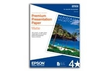 S041260 , Epson Premium Presentation Paper Matte - 11.7" x 16.5" - 50 sheets - S041260