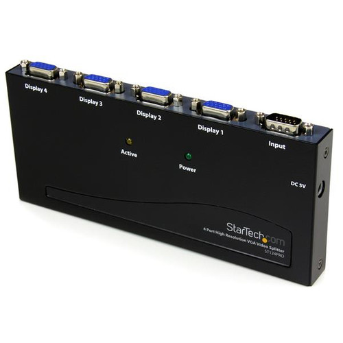 ST124PRO , StarTech.com ST124PRO video splitter VGA 4x VGA