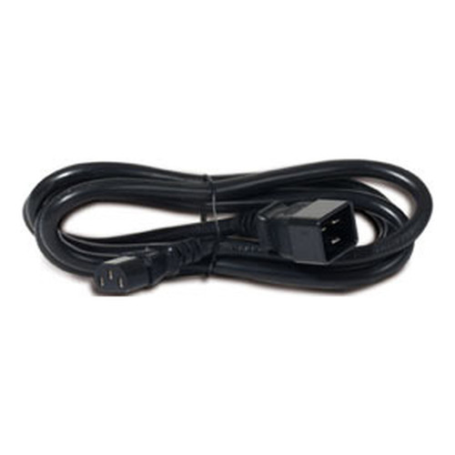 AP9879 , APC C13/C20 2m Black 78.7" (2 m) C20 coupler C13 coupler - AP9879