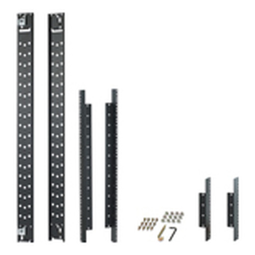 AR7503 , APC NetShelter SX 42U 600mm Wide Recessed Rail Kit Black - AR7503