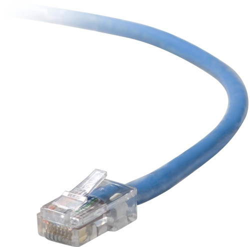 A3L791-100-BLU , Belkin Cat5e, 100ft, 1 x RJ-45, 1 x RJ-45, Blue networking cable 1200" (30.5 m) - A3L791-100-BLU