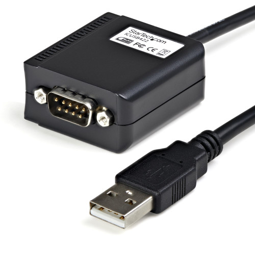 ICUSB422 , StarTech.com ICUSB422 cable gender changer DB9 M USB-A FM Black