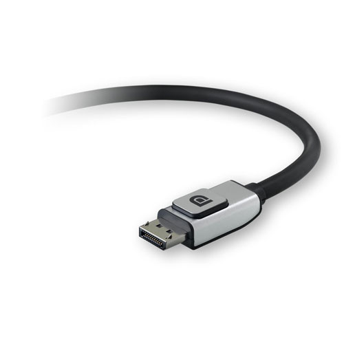 F2CD000B03-E , Belkin DisplayPort Cable - 0.9m 35.4" (0.9 m) Black - F2CD000B03-E