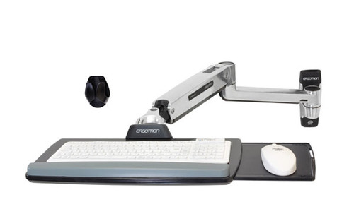 45-354-026 , Ergotron LX Sit-Stand Wall Mount Keyboard Arm - 45-354-026