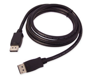 CB-DP0022-S1 , Siig DisplayPort Cable 2M 78.7" (2 m) Black - CB-DP0022-S1