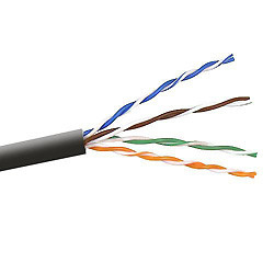 A7L504-1000-BLK , Belkin A7L504 networking cable Black 12000" (304.8 m) - A7L504-1000-BLK