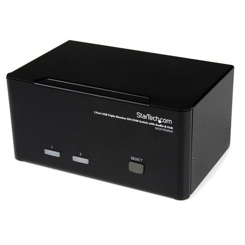 SV231TDVIUA , StarTech.com SV231TDVIUA KVM switch Black