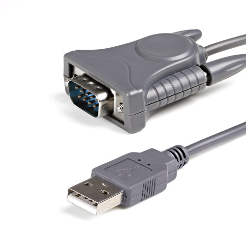 ICUSB232DB25 , StarTech.com ICUSB232DB25 serial cable Gray 35.4" (0.9 m) USB Type-A DB-9