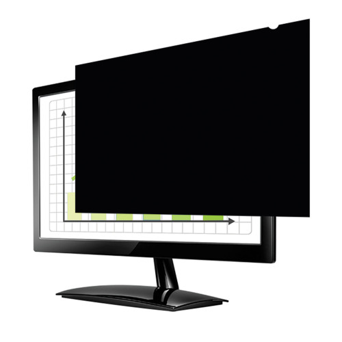 4801601 , Fellowes PrivaScreen 24" Monitor Frameless display privacy filter - 4801601