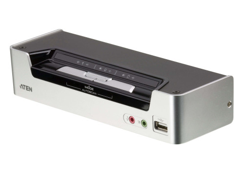 CS1792 , ATEN CS1792 KVM switch Rack mounting Black, Silver