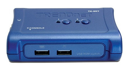 TK-207K , Trendnet TK-207K KVM switch Blue