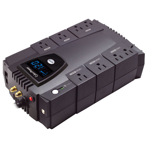 CP825AVRLCD , CyberPower CP825AVRLCD uninterruptible power supply (UPS) Line-Interactive 0.825 kVA 450 W