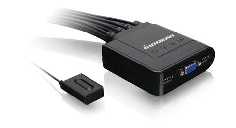 GCS24U , iogear GCS24U KVM switch Black