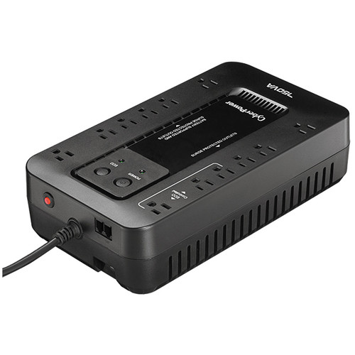 EC750G , CyberPower EC750G uninterruptible power supply (UPS) Standby (Offline) 0.75 kVA 450 W 12 AC outlet(s)