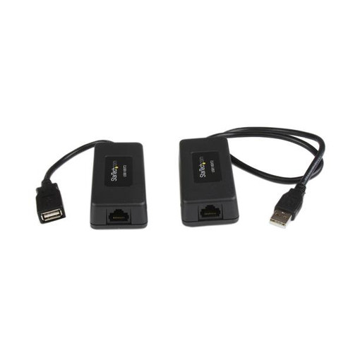 USB110EXT2 , StarTech.com USB110EXT2 network extender Network transmitter & receiver Black