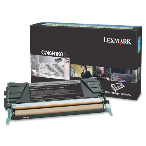 C746H1KG , C746H1KG Toner black, 12K pages