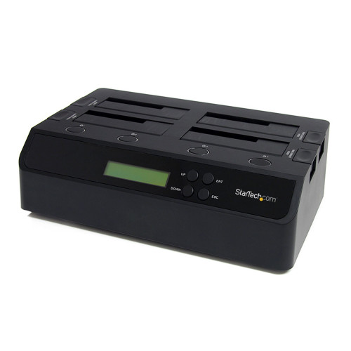 SATDOCK4U3RE , StarTech.com SATDOCK4U3RE media duplicator HDD duplicator Black 3 copies