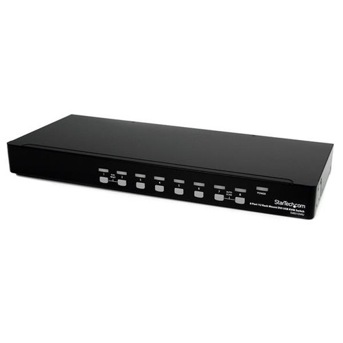 SV831DVIU , StarTech.com SV831DVIU KVM switch Rack mounting Black