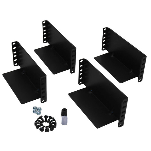 2POSTRMKITHD , Tripp Lite 2POSTRMKITHD mounting kit Black Steel
